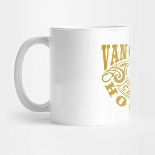 Vintage Retro Vancouver Canucks Hockey Mug